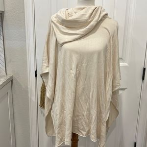Lovestitch one size cream color poncho